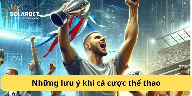 Những lưu ý khi cá cược thể thao